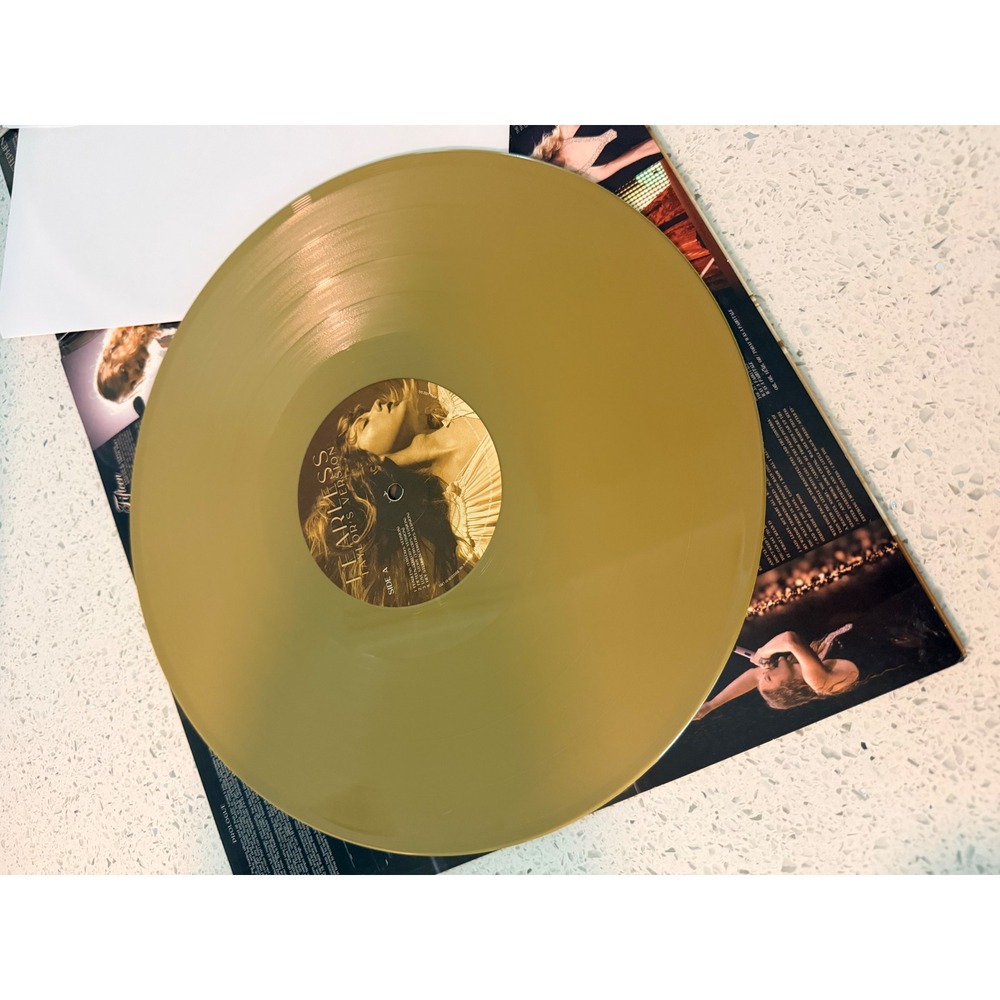 Taylor Swift Fearless Taylor's Version Gold 3LP Vinyl Record Set 2021 - Picture 6 of 12